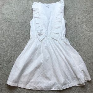 Textile Elizabeth James White Eyelet Dress M J432
